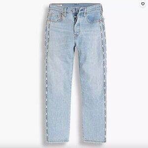 Levi's 501® Original Sport Stripe Cropped Women's Jeans